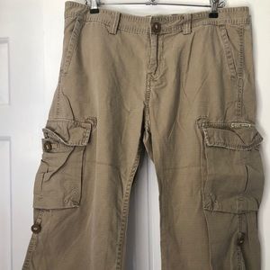 Lucky Brand Cargo Capris Shorts 8 29